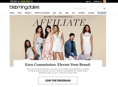 Bloomingdales affiliate program