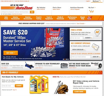 Autozone affiliate program