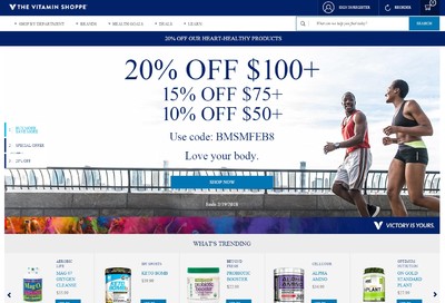 The Vitamin Shoppe affiliate program