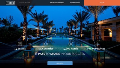 Hilton affiliate program